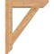 Ekena Millwork Traditional Slat Smooth Bracket w/ Offset Brace, Western Red Cedar, 7 1/2"W x 34"D x 42"H BKT0806X34X42TRA06SWR - alternate 4